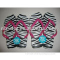 Zebra Printing Adult flip flops